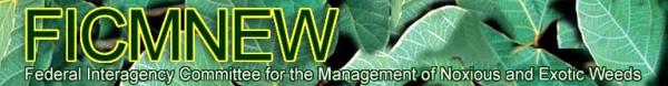 Federal Interagency Committee for the Management of Noxious and Exotic Weeds banner