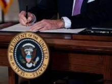 President signing executive order